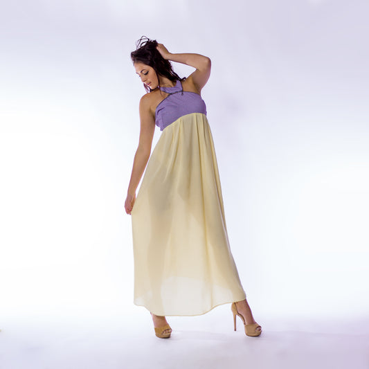 Spring 2020 - Poplin Yellow Sun Dress