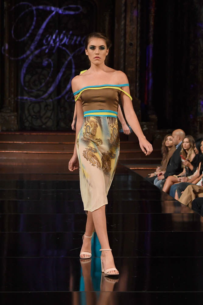 Fall 2017 Collection - One-Piece Sheer Floral Skirt