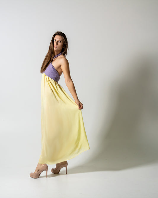 Spring 2020 - Poplin Yellow Sun Dress