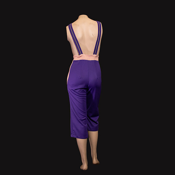 Spring 2020 - Purple Capri Overalls
