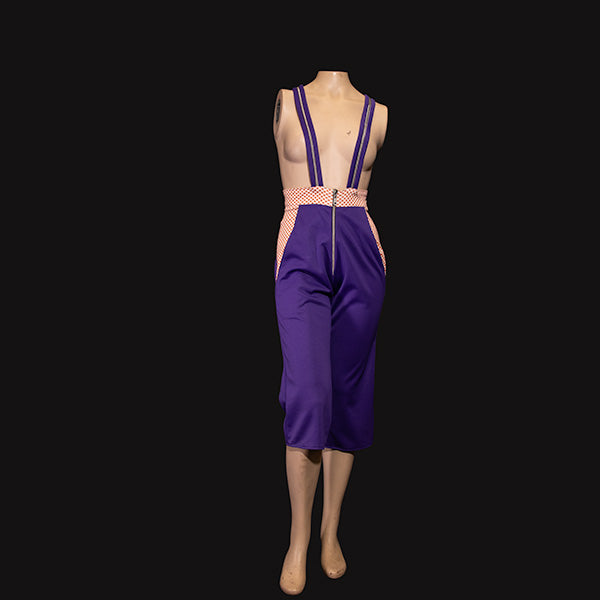 Spring 2020 - Purple Capri Overalls
