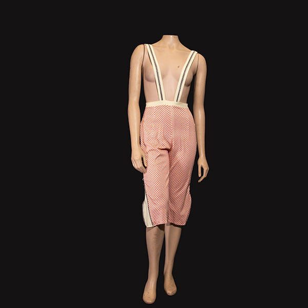 Spring 2020 -Salmon Capri Overalls
