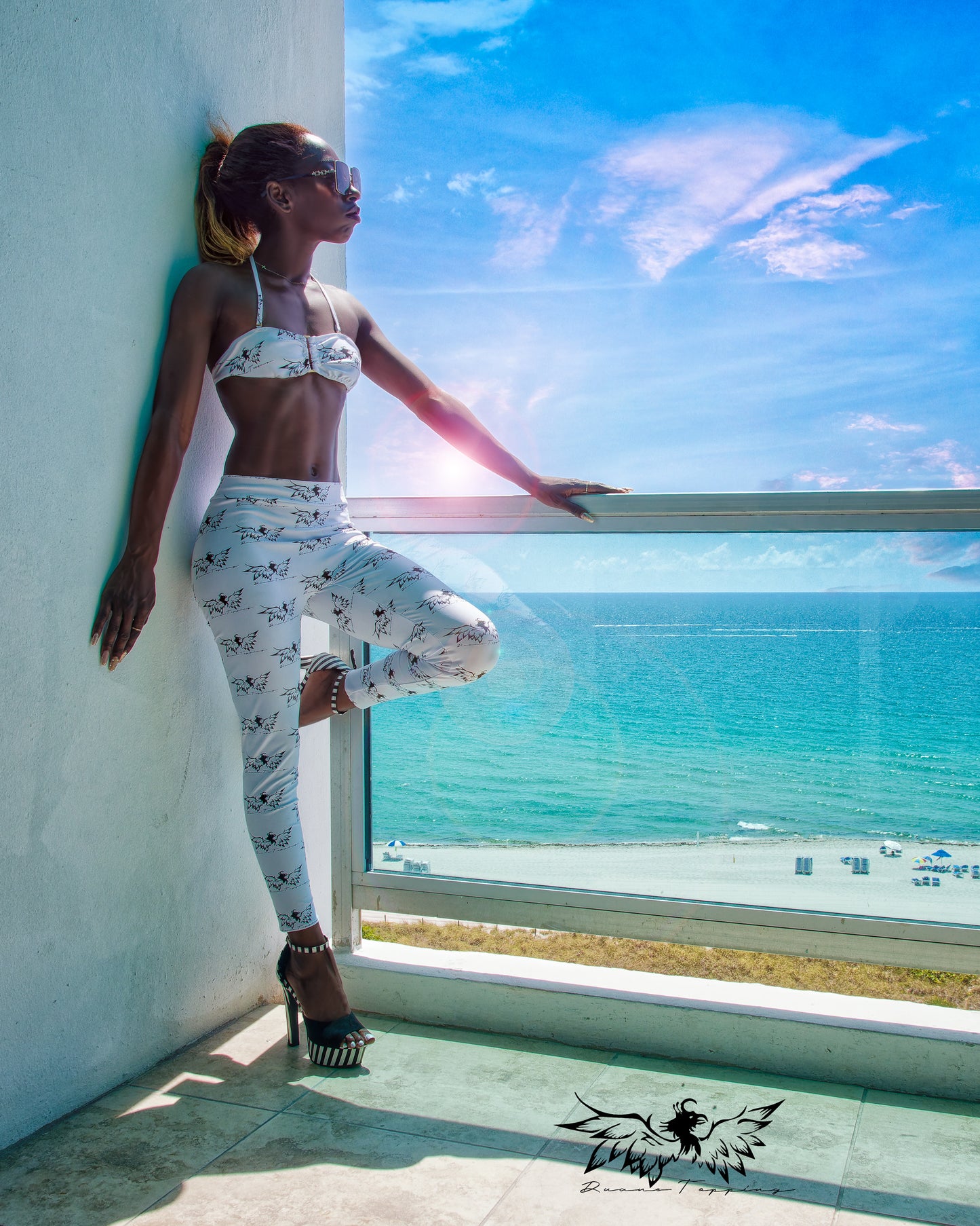 "Duane Topping" - Yoga Pants 2.0