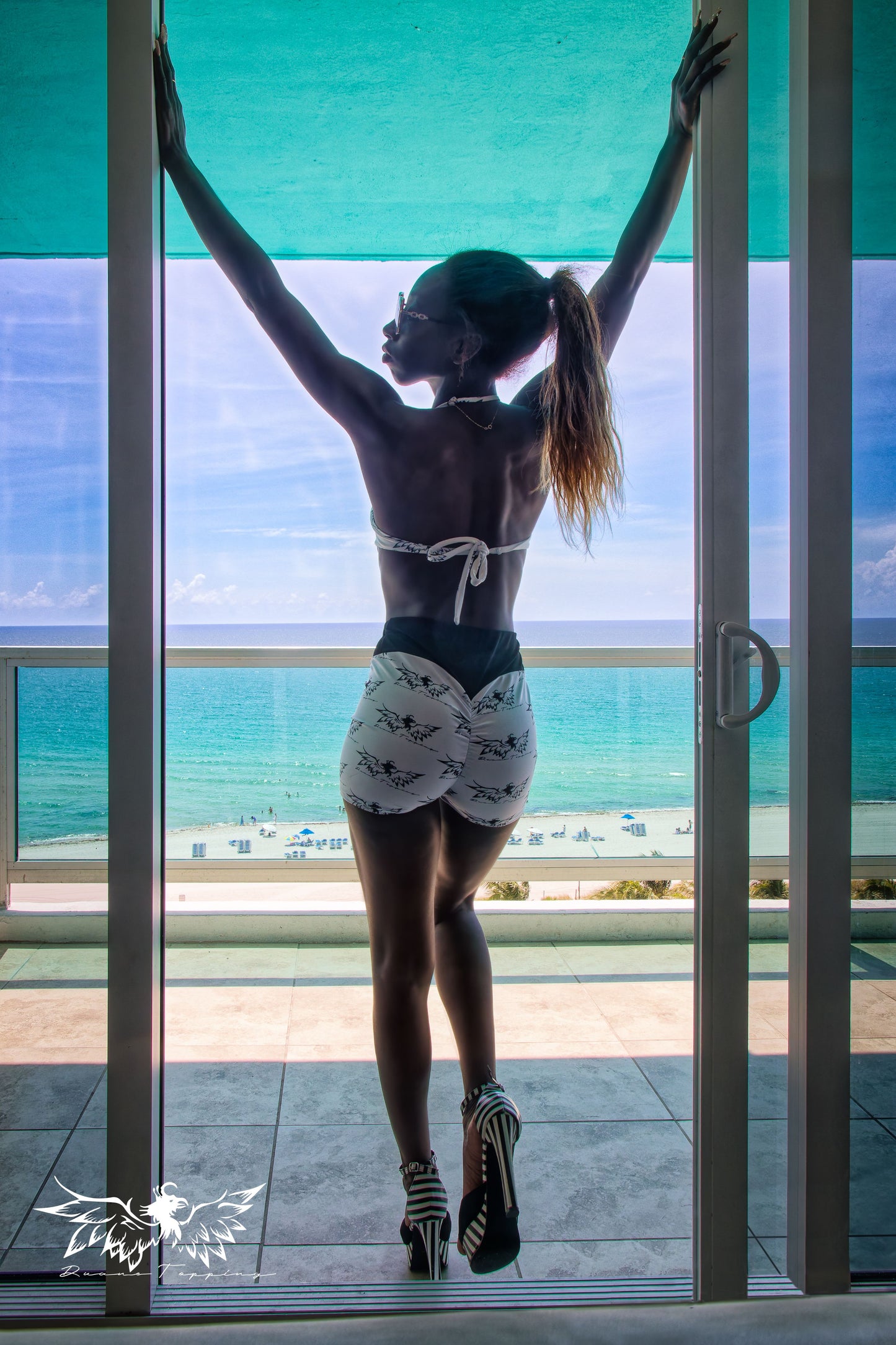 "Duane Topping" - Yoga Shorts 2.0